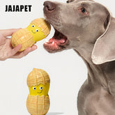 “Maní Sonriente” – Juguete de Látex Natural con Silbato para Perros