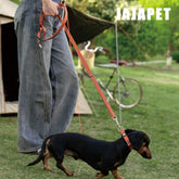 Correa 4-en-1 Manos Libres Nylon Premium, Hebilla 360° de Aluminio, Ajuste 120-200 cm para Paseos Sin Esfuerzo