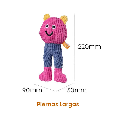 Juguete para Mascotas de Gofre: Peluche con Sonido y Catnip para Perros y Gatos