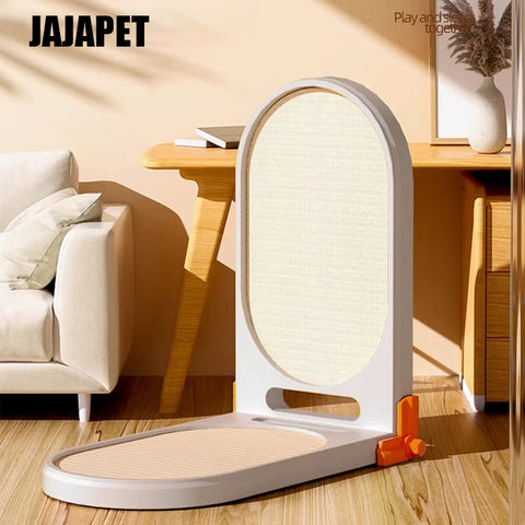 JAJAPET Rascador Plegable 90°/135°/180° para Gatos – Núcleo Reemplazable, Pista con Pelotas, Modelo Grande 130 cm