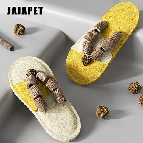 Juguete Dental de Lufa “Chancla Feliz” para Gatos – Limpieza, Diversión y Bienestar 100 % Natural