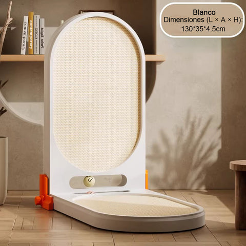 JAJAPET Rascador Plegable 90°/135°/180° para Gatos – Núcleo Reemplazable, Pista con Pelotas, Modelo Grande 130 cm