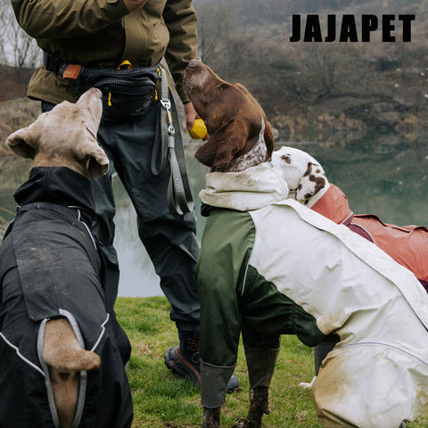 Traje impermeable de 4 patas para perros Ligero, transpirable y apto para todo clima
