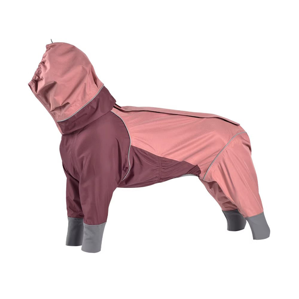 Traje impermeable de 4 patas para perros Ligero, transpirable y apto para todo clima