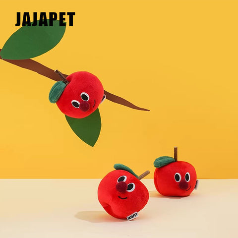 JAJAPET Juguete Manzana Felpa, Catnip & Hoja Crujiente para Gatos