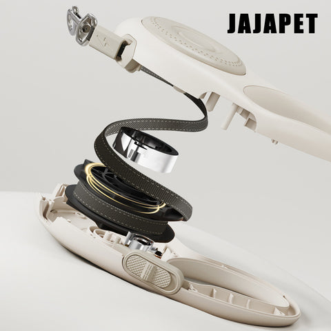 Correa Extensible 5 m con Luz LED y Cinta Reflectante, Soporta 50 kg