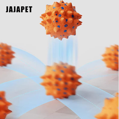 Pelota Indestructible E-TPU “Palomitas” para Perros Rebote Loco, Flotante y Limpieza Dental 360°