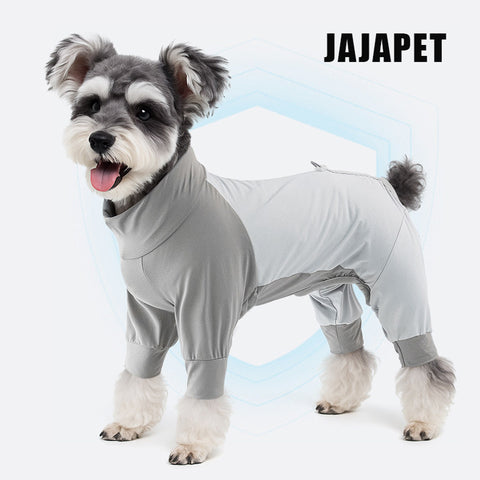 Mono Refrescante UPF 50+ para Perros, Traje 4 Patas con Enfriamiento Instantáneo y Protección Solar