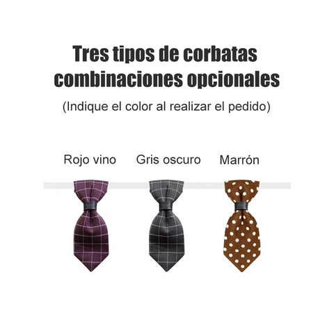 Traje-esmoquin “Gentleman” para Perros Medianos y Grandes – Estilo Formal, Ajuste Cómodo