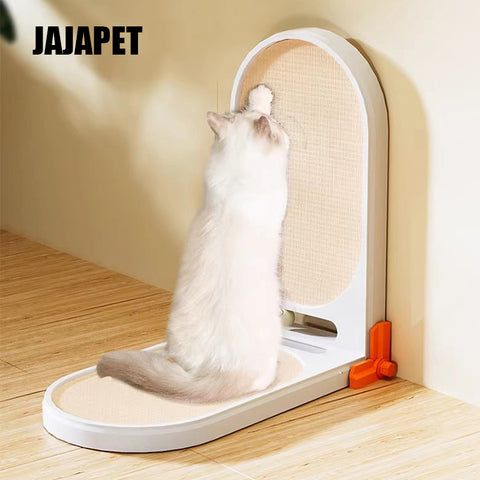 JAJAPET Rascador Plegable 90°/135°/180° para Gatos – Núcleo Reemplazable, Pista con Pelotas, Modelo Grande 130 cm