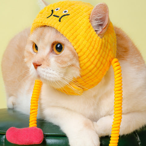 Gorro Elástico con Catnip “Serie Artista” para Gatos