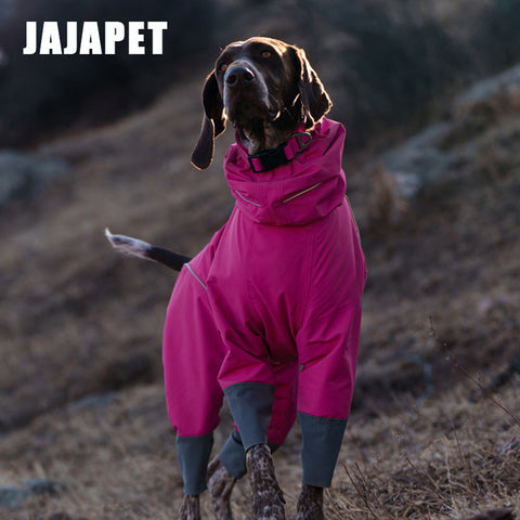 Traje impermeable de 4 patas para perros Ligero, transpirable y apto para todo clima