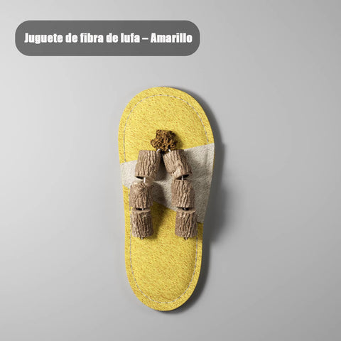 Juguete Dental de Lufa “Chancla Feliz” para Gatos – Limpieza, Diversión y Bienestar 100 % Natural