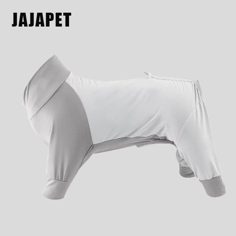 Mono Refrescante UPF 50+ para Perros, Traje 4 Patas con Enfriamiento Instantáneo y Protección Solar