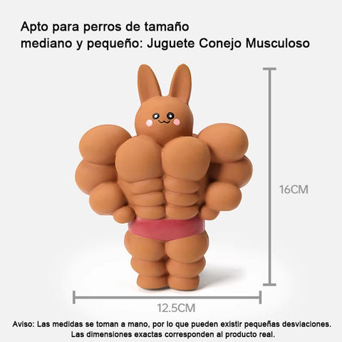 JAJAPET Juguete Conejita Sirena de Látex Chillón, Resistente a Mordidas, Limpia Dientes para Perros